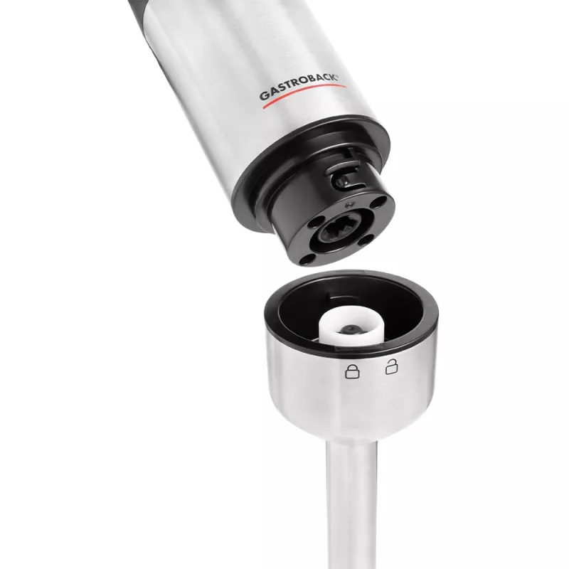 Sukelmikser Gastroback Powermix Stabmixer Professional 1500 W roostevaba teras