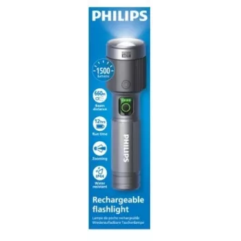 Taskulamp Philips Laetav USB-C 1500 lm 2000 mAh