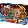LEGO Star Warsi ehitusmänguasi 2025. aasta advendikalender — komplekt 75418, hooajalised ehitatavad minifiguurid ja mudelid