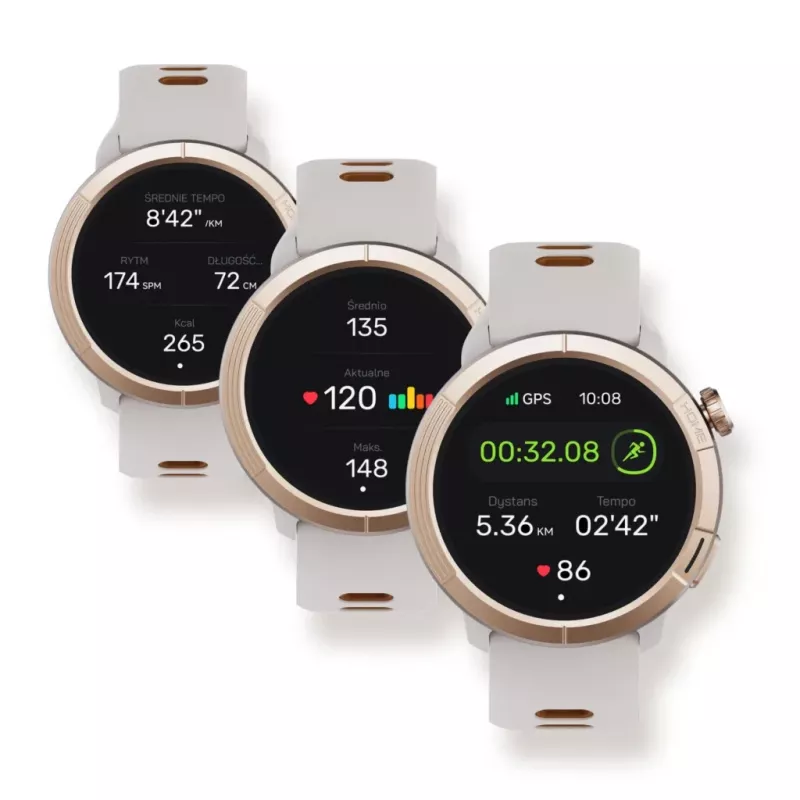 Nutikell Stelio STSWA102GT Activ Pro GPS 46mm Kuldne Titaan — GPS, 46 mm korpus, titaanviimistlus