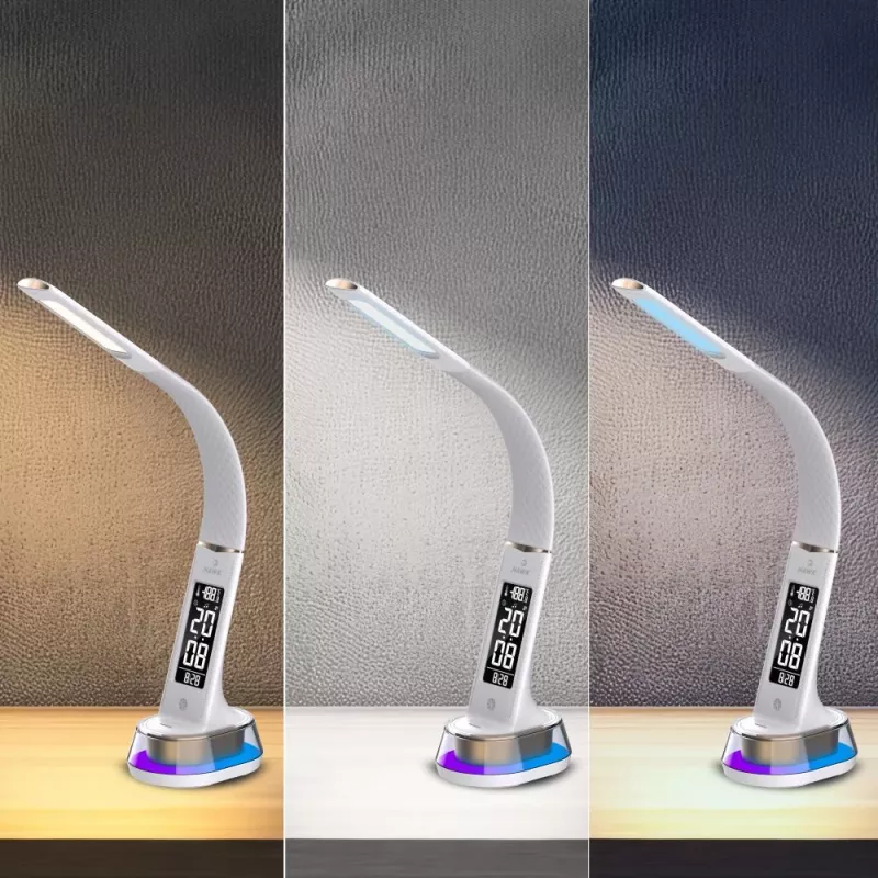 Lauavalgusti Hawk HW-LAMP05 valge LED reguleeritav — kompaktne LED-töövalgusti reguleeritava haruga