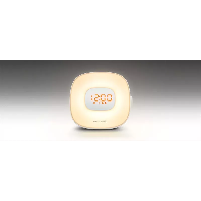 Isiklik raadio Muse ML-198 CR FM-tuuner automaatse skaneerimise ja LED-ekraaniga