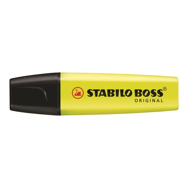 Marker STABILO BOSS Originaal peitelotsaga Kollane