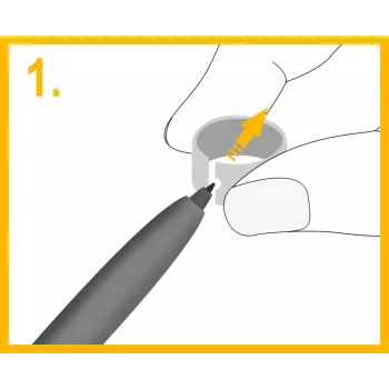Stylus Tips for Onyx E-Reader Note 3 — Replacement nibs, Must, 5 pieces