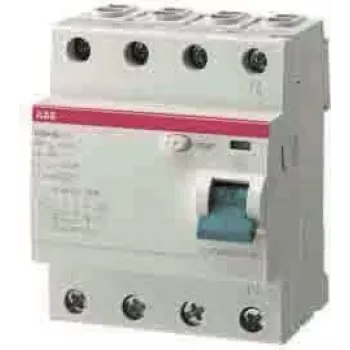 ABB STOTZ-KONTAKT Rikkevoolukaitselüliti 4p, tüüp F, 63A, 30mA F204F-63/0 (2CSF204325R1630)