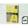 Värviline paber Double A, 80g, A4, 500 lehte, Sidrun