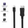 DisplayPorti kaabel Qoltec 50434 1.8 m Mini DisplayPort Must