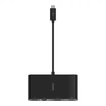 Belkin AVC005BTBK liidese jaotur USB 3.2 Gen 1 (3.1 Gen 1) Type-C Must