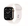 Nutikell Apple Watch Series 11 GPS + Cellular 42mm kuldne titaankorpus, helepunane sportrihm M/L