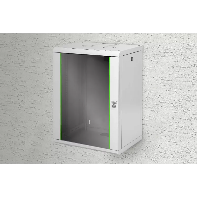 Seinale paigaldatav riiul Digitus DN-19 16-U