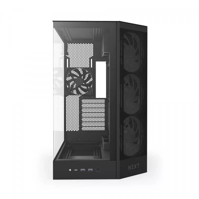 PC-korpus NZXT H9 Flow RGB Midi Tower Must