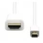 Videokaabli adapter ProXtend MDP-HDMI-002W 2m Mini DisplayPort Valge