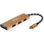 ROLINE 14.02.5049-5 - USB 3.2 Gen 1 (3.1 Gen 1) Type-C - USB 3.2 Gen 1 (3.1 Gen 1) Type-C - 5000 Mbit/s - Kuldne - akrüülnitriilbutadieenstüreen (ABS) - Alumiinium - Ümmargune kaabel