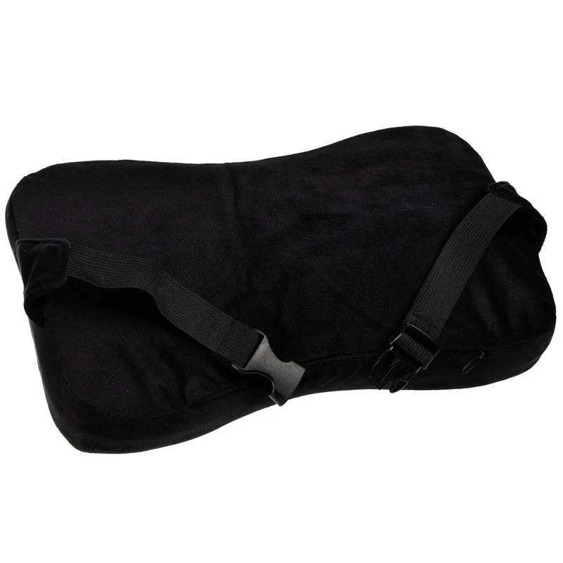 Mäluvahust padjakomplekt nitro concepts NC-PST-MF-001 — Must, ergonoomilised mäluvahust tugipadjad (komplekt)