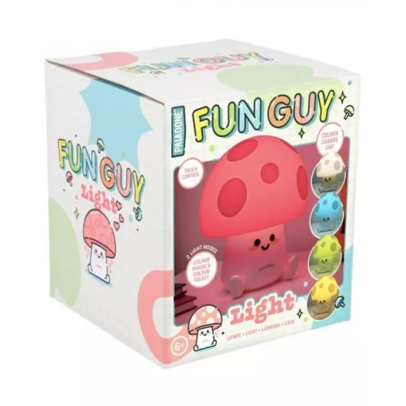 Table lamp Paladone Fun Guy Mushroom Light – novelty mushroom-shaped LED bedside lamp