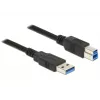 USB-kaabel DeLOCK 85070 USB 3.2 Gen 1 5m USB A USB B Must