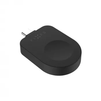 Fikseeritud USB-C laadimisadapter FIXED FIXDW-AWAP-BK Apple Watchi Powerstation Uni jaoks, kompaktne varuosa
