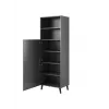 Hoidekapp cama meble ABETO 60×40×176.5 cm grafiit/läikiv grafiit