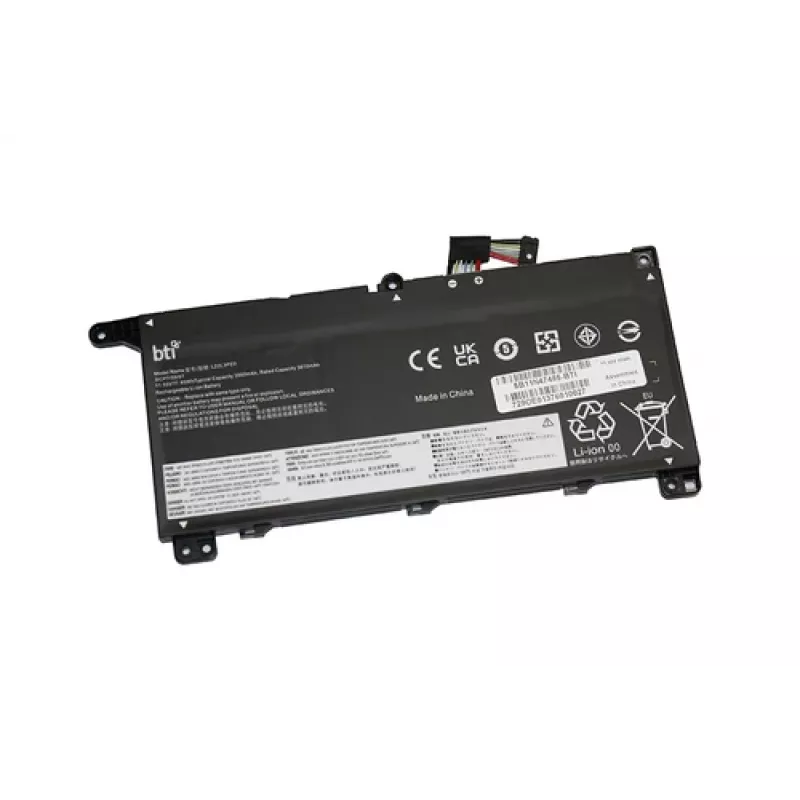 Ühilduv BTI 45Wh 3-elemendiline SB11L67331 aku Lenovo ThinkBook 16 G7-le (11,55 V, 3900 mAh, Li‑Ion, must)