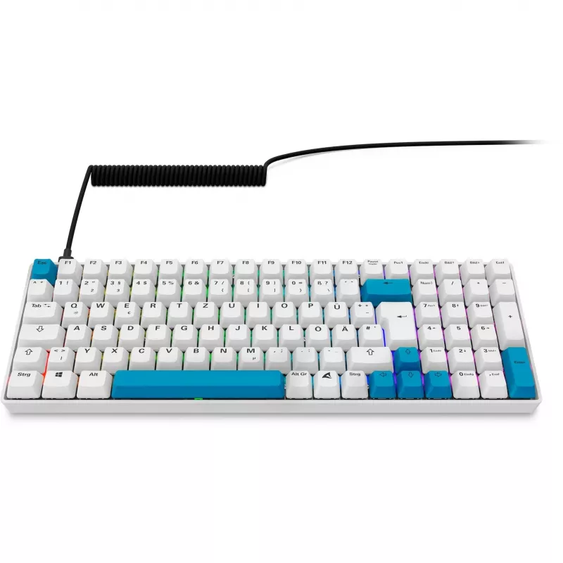Mänguriklaviatuur Sharkoon SGK50 S2 Mechanical QWERTZ juhtmevaba