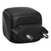 Sisene vahelduvvoolu kiirlaadija Belkin WCH019kqBK — 2× USB‑C, must, OVP/OC/OT/SC kaitsega