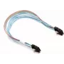 Supermicro CBL-SAST-1256-100 Serial Attached SCSI SAS-kaabel 56 cm Slimline X4 4x SATA