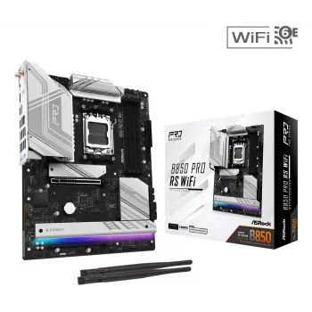 ASRock B850 Pro RS WiFi AM5 ATX emaplaat