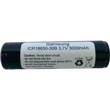 Taaslaetav aku Samsung ICR18650 3000 mAh 3,7 V — liitiumioonelement