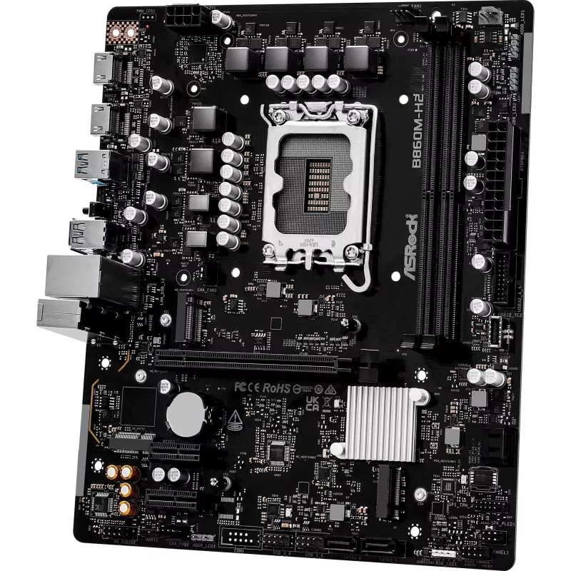 ASRock B860M-H2 DDR5 LGA1851 Micro-ATX emaplaat