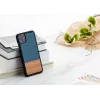 Telefoniümbris mehele ja puidust iPhone 11 Pro Max jaoks — teksamust kaitsev kate