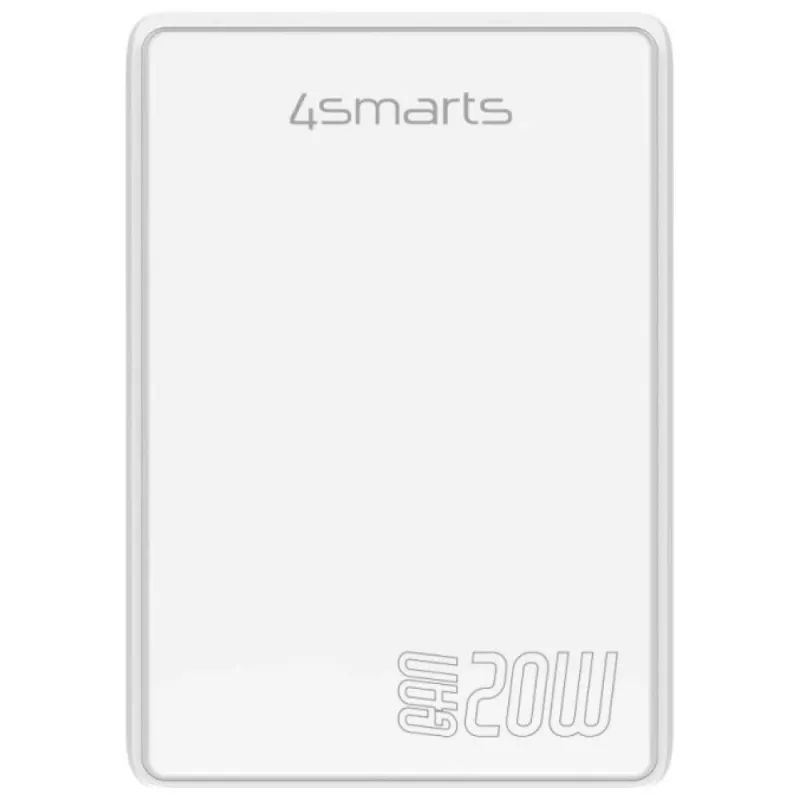 Siselaadija 4smarts 546020 Universaalne Valge Vahelduvvoolu Kiirlaadimine