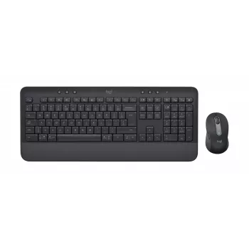 Logitech Signature MK650 for Business - klaviatuuri- ja hiirekomplekt - juhtmevaba - 2,4 GHz, Bluetooth LE - QWERTY - hispaania - grafiit