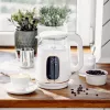 Elektriline veekeetja Adler AD 1305WG — 1,7 l, 2200 W, klaas/plast, valge/kuldne/läbipaistev