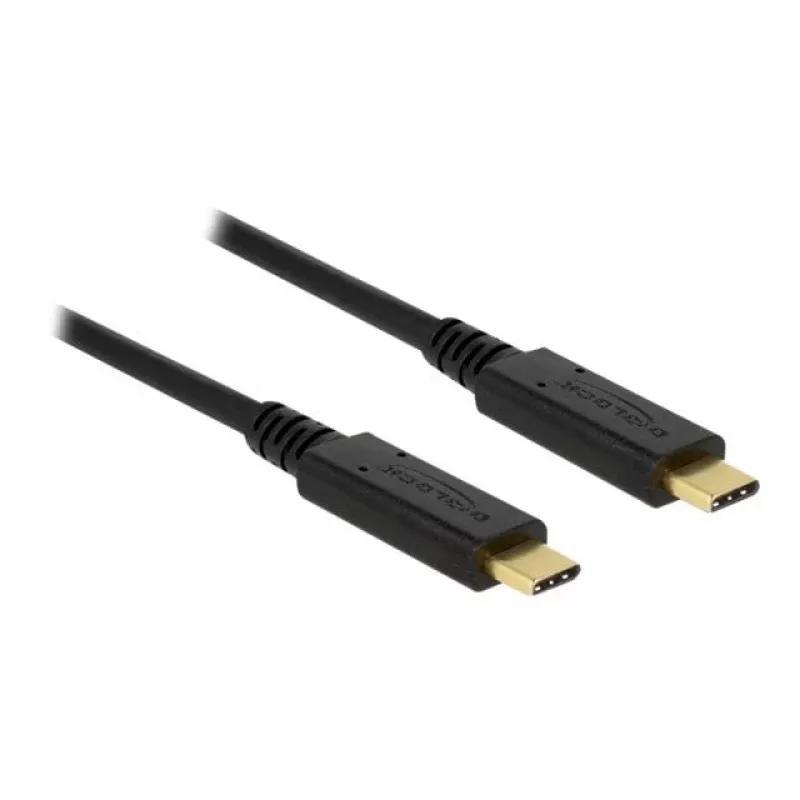DeLOCK 85531 USB-kaabel USB 3.2 Gen 2 1 m USB C Must