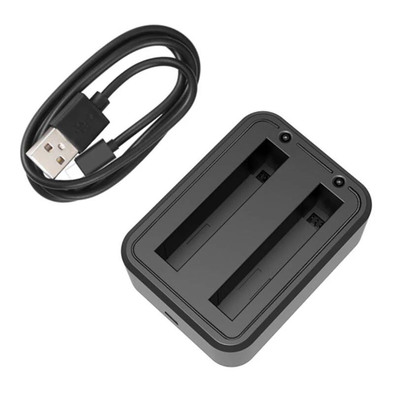 Puluz USB-kahe aku laadija PU818 Insta360 X3 jaoks — kahe pesaga USB-laadimine