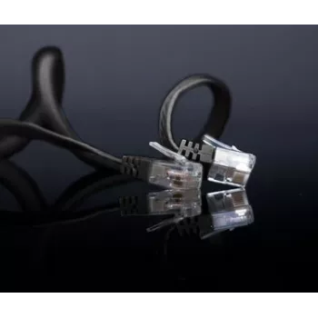 võrgukaabel ShiverPeaks SP713-SLS Must 3 m Cat6 U/UTP