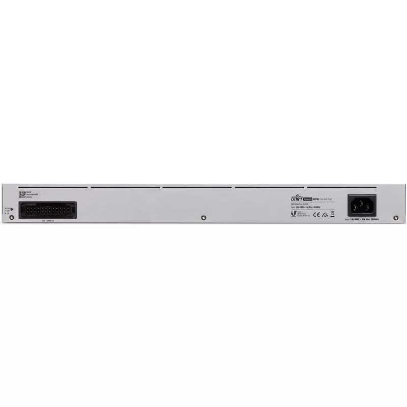 Ubiquiti UniFi USW-PRO-48 võrgulüliti, hallatav L2/L3 Gigabit Ethernet (10/100/1000) 1U, hõbedane