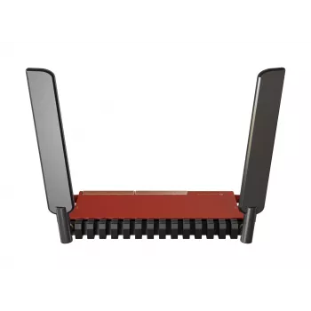 Mikrotik L009UiGS-2HaxD-IN traadita ruuter Gigabit Ethernet ühe ribaga (2,4 GHz) Punane