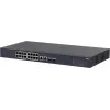 Dahua Technology DH-CS4218-16ET-240 võrgukommutaator Hallatav L2 Gigabit Ethernet (10/100/1000) Toide üle Etherneti (PoE) Must