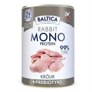BALTICA Nutraceutic Monoprotein Rabbit with prebiotics - märg koeratoit - 400g