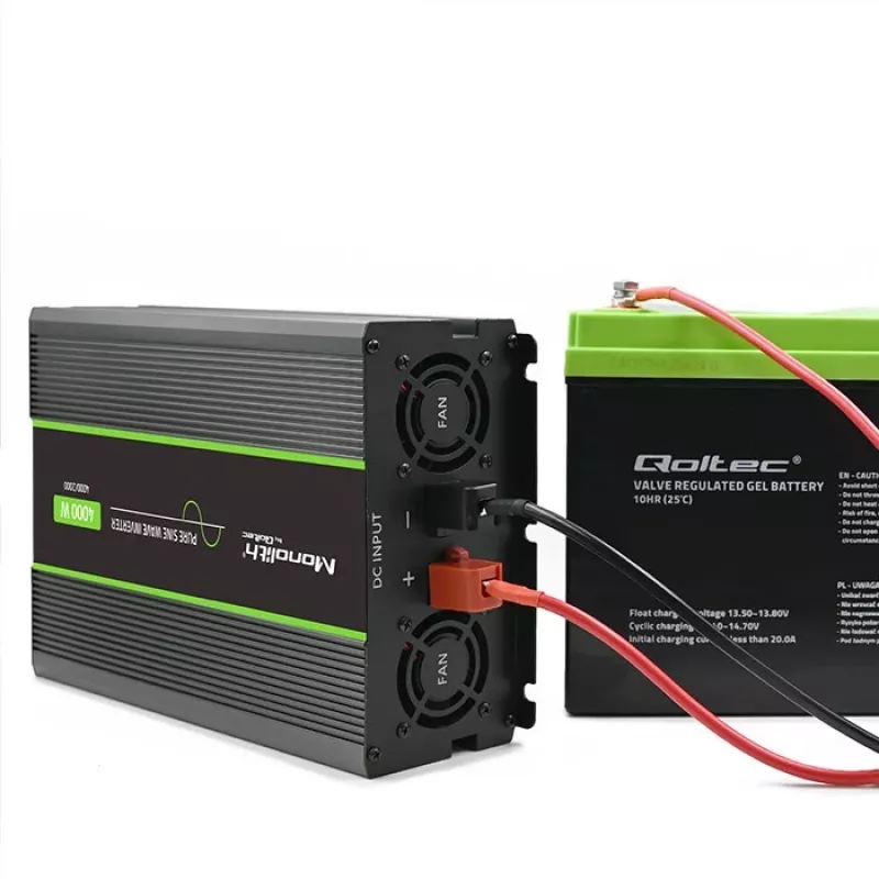 Qoltec Monolith toiteadapter/inverter Auto 4000 W Must