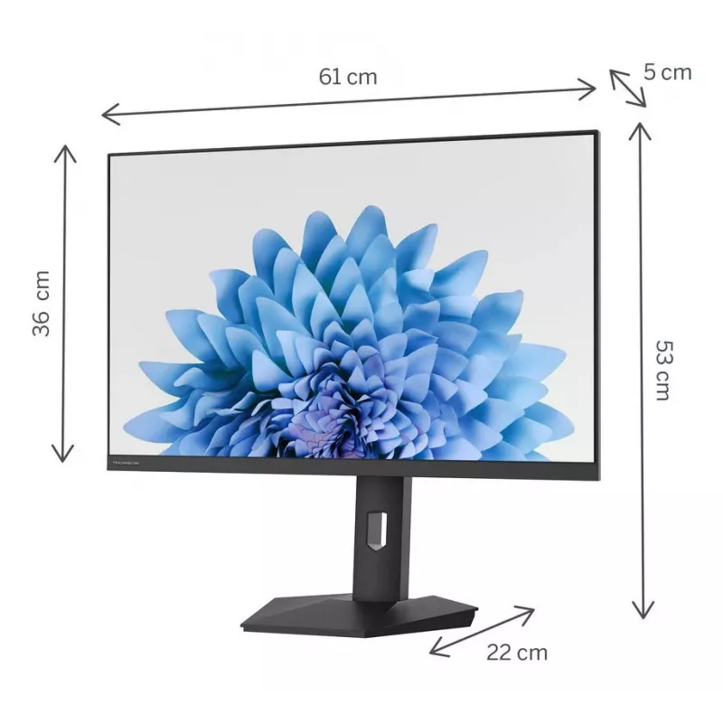 LCD Monitor | THOMSON | 27 | 1920 x 1080 pikslit | Full HD | Loomulik kuvasuhe 16:9 | Lame | M27FB5C15