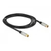 Koaksiaalkaabel RG-6/U DeLOCK 88946 2m IEC Must