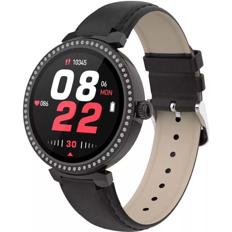 Denver SWC-342B 3.05 cm (1.2) IPS Digitaalne 240 x 240 pikslit Puuteekraan Must