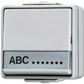 Jung 606 NAW Elektrilüliti 1P Valge (606NAW)
