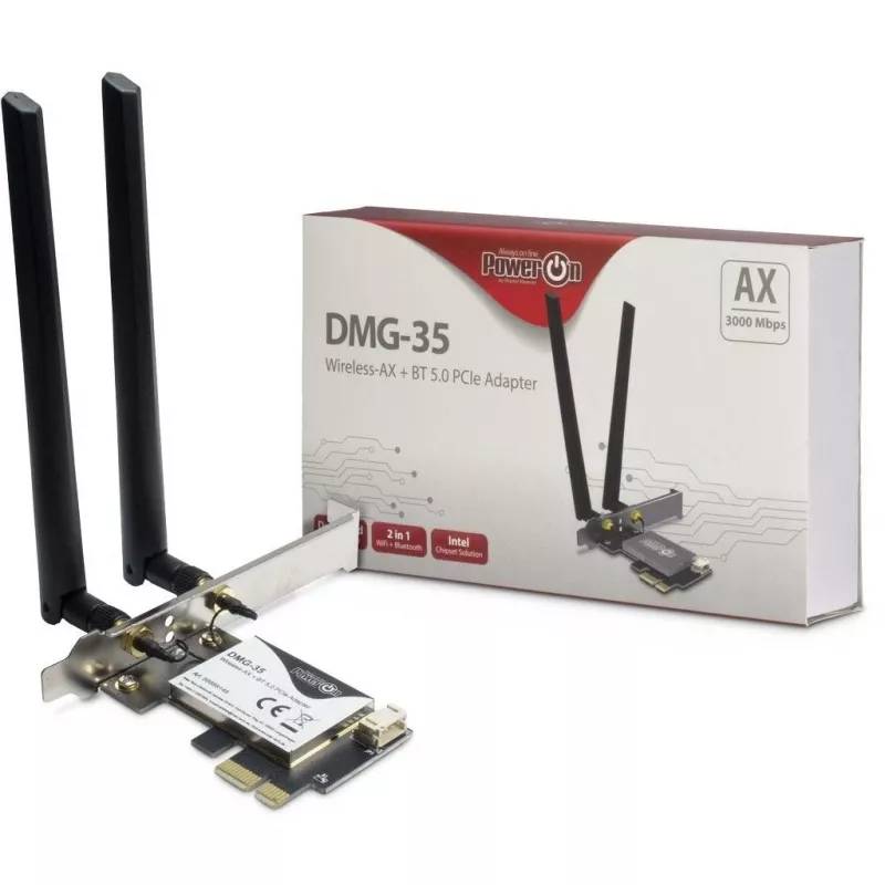 Inter-Tech DMG-35 WLAN / Bluetooth 3000 Mbit/s Sisseehitatud (88888149)