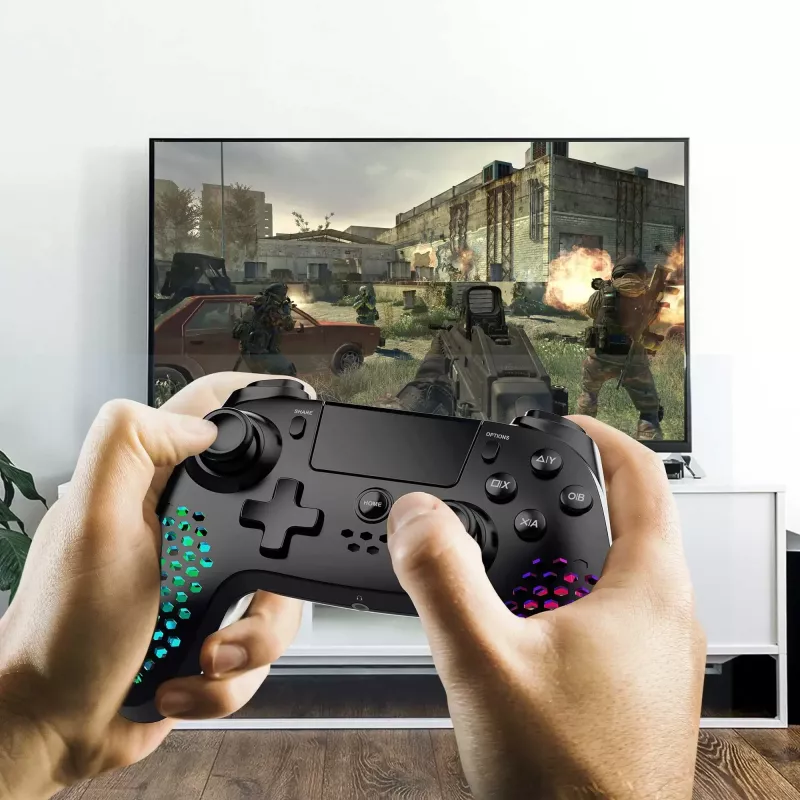 Mängupult Subsonic SA5654 must Bluetooth USB PC PlayStation 4 3