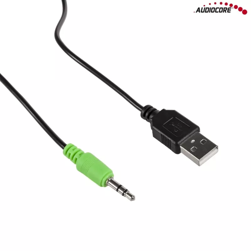 Audiocore AC805 Stereokõlarid 2.0 PC 6W Must