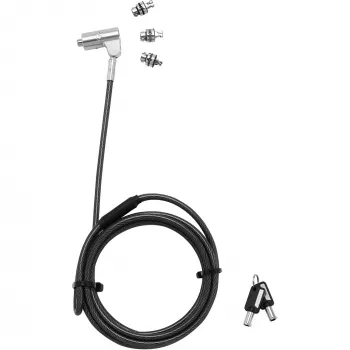 Kaabellukk DICOTA D31700 Must Hõbedane 2 m