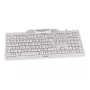 CHERRY KC 1000 SC juhtmega kiipkaardiga klaviatuur, helehall, USB, QWERTY (UK)
